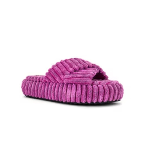 FREE PEOPLE two days in Ibiza sandals slide platform shoes US 7.5/EU 37.5 NIB - Picture 5 of 8